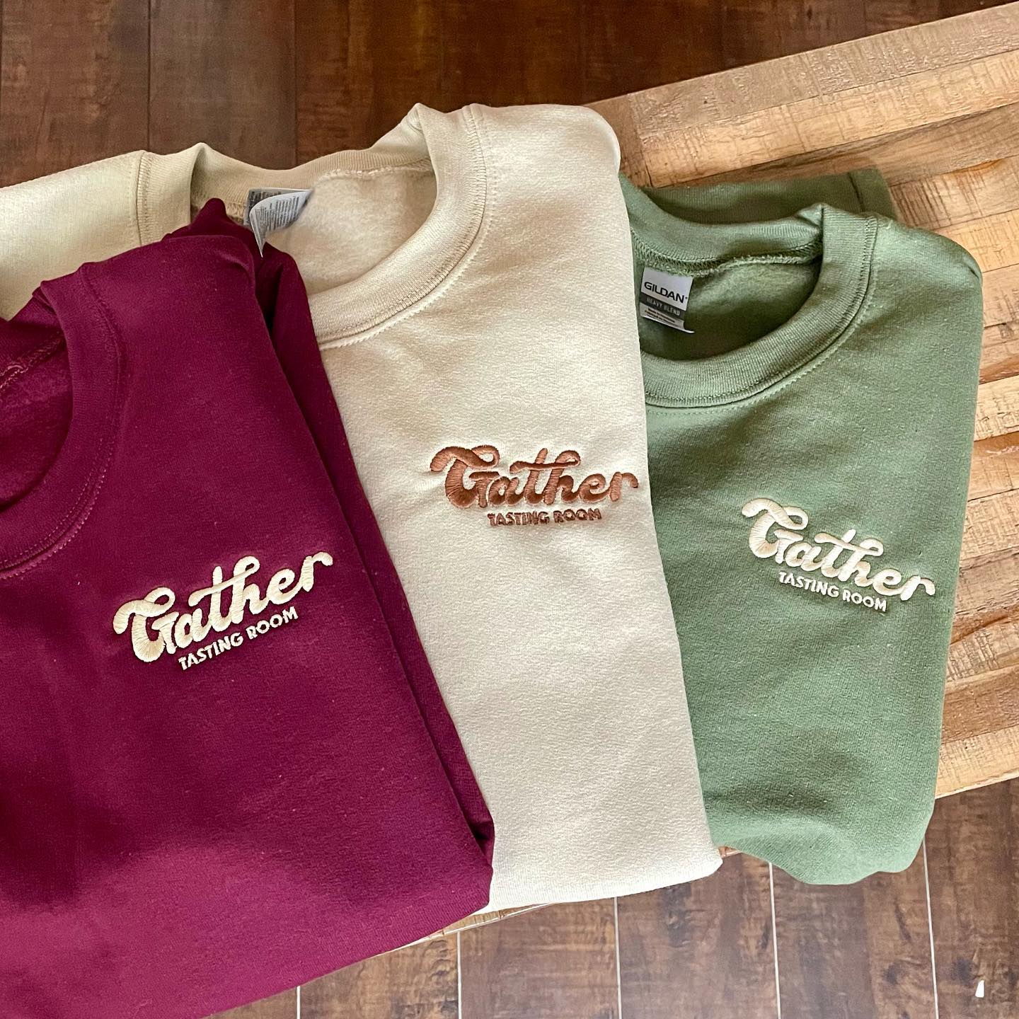 Gather Tasting Room Sweater